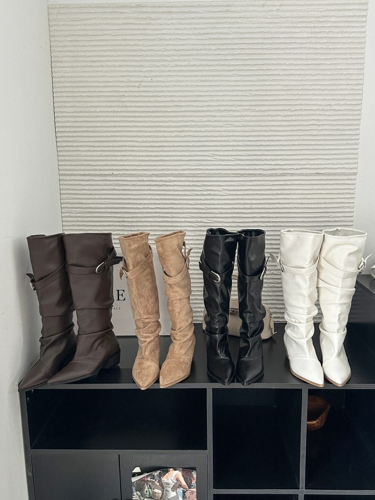 Women's Autumn Winter Pointed Toe Casual Boots